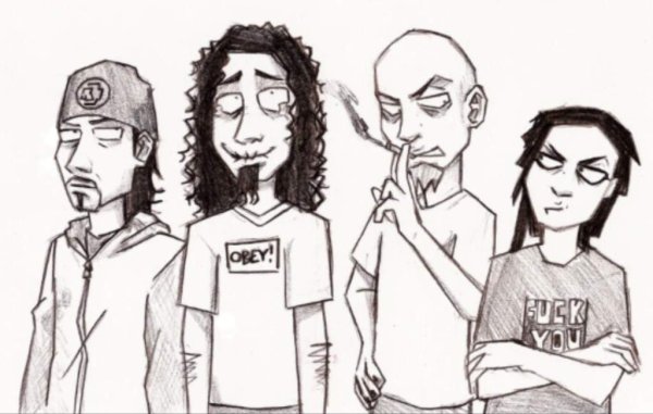 Стикеры System of a down телеграм