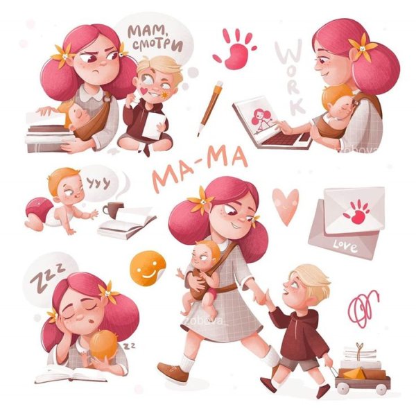 Ванилька Стикеры