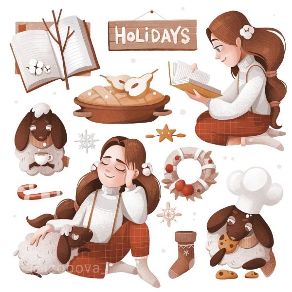 Наклейка - кошки