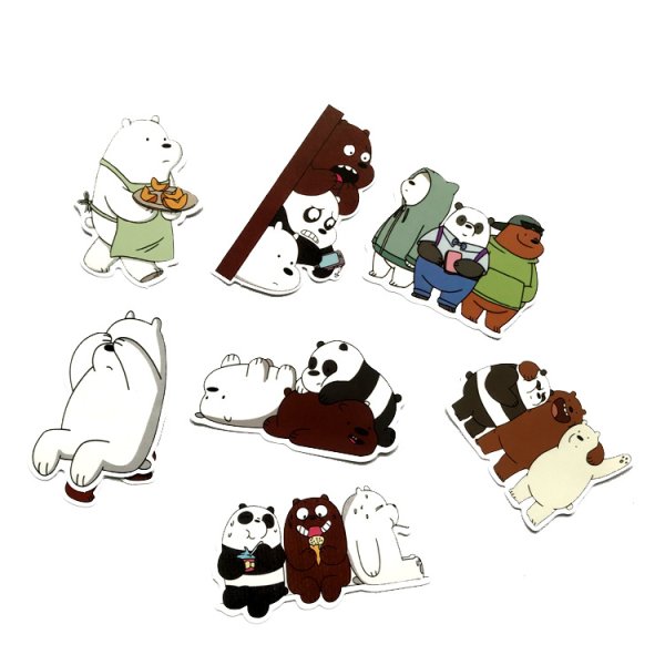 Наклейки вся правда о медведях