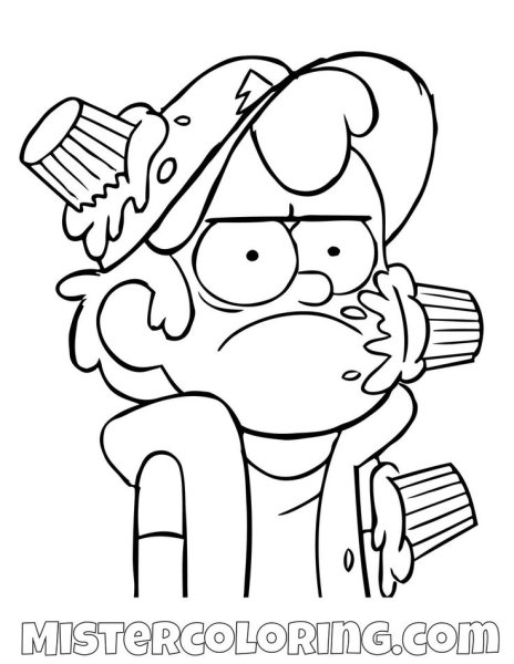 Наклейки Гравити Фолз Мейбл