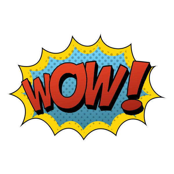 Wow надпись