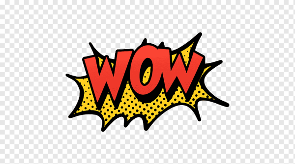 Wow стикер
