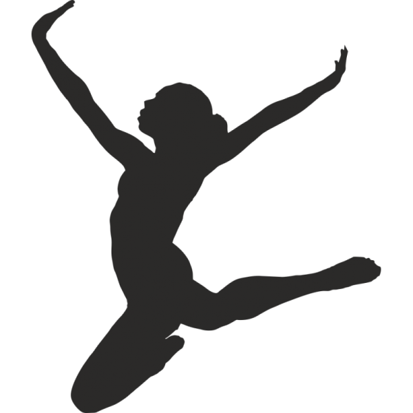 Силуэты танцовщиков