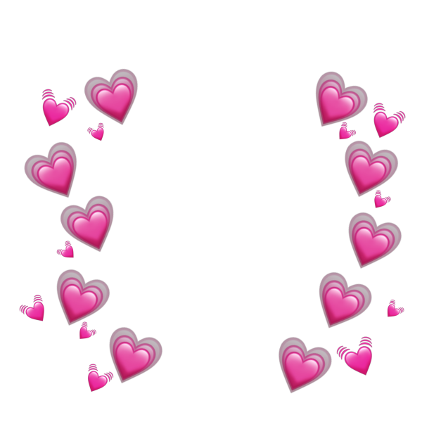 Акварельные сердечки