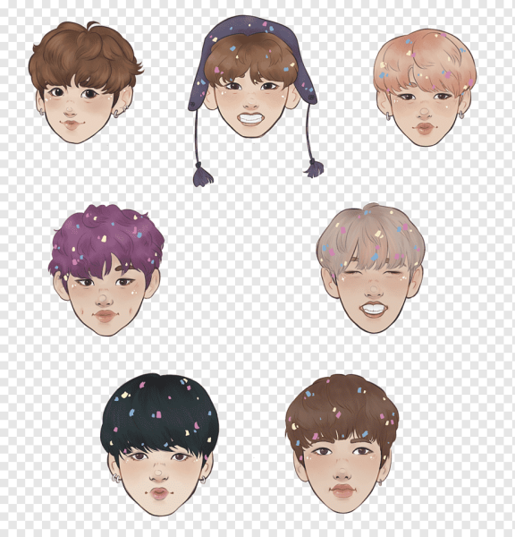 BTS Стикеры PNG
