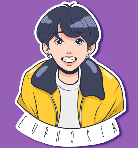 Стикеры БТС Чонгук