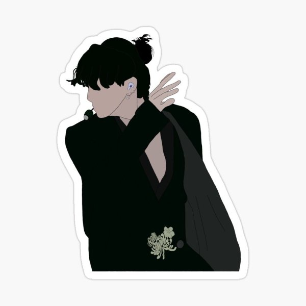 Стикеры БТС Чонгук