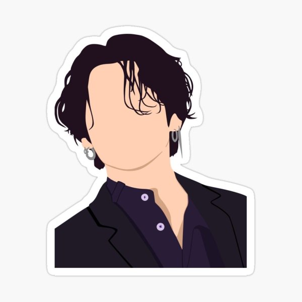 Стикеры БТС Чонгук