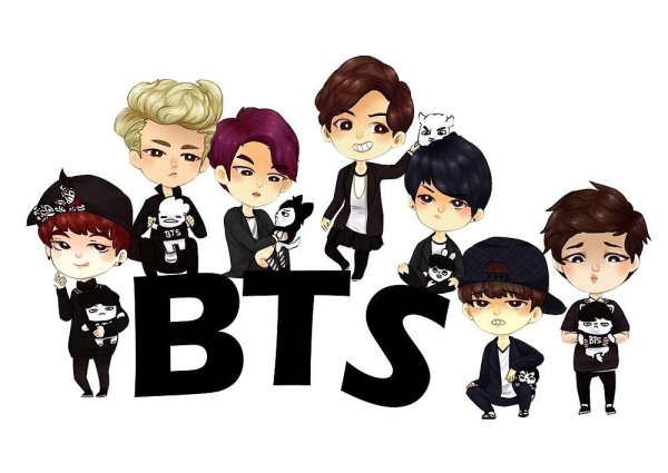 Группа БТС рисунки