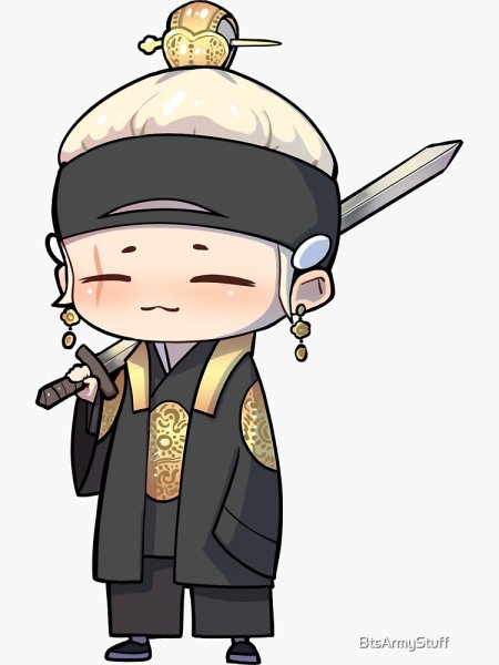 Чиби Юнги из БТС