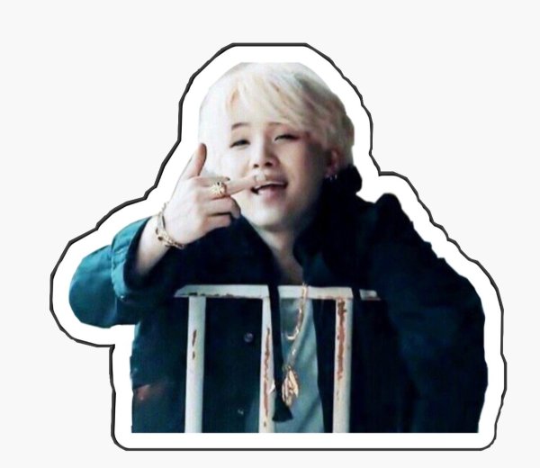 Стикеры БТС Юнги