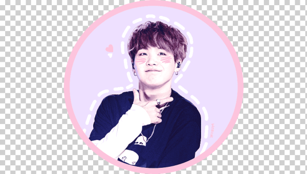 Шуга BTS на белом фоне