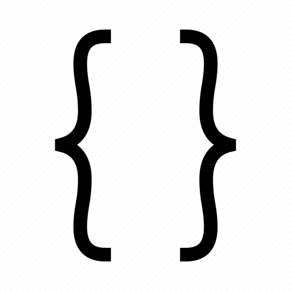 Скобки символы