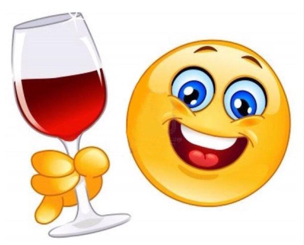Смайлики с выпивкой