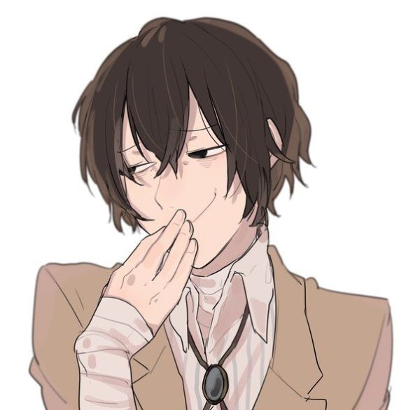 Дадзай Осаму смущенный