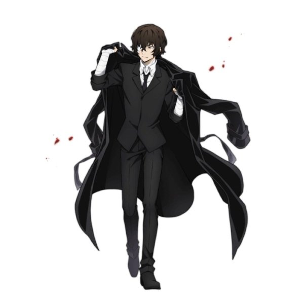 Дадзай Осаму в полный рост