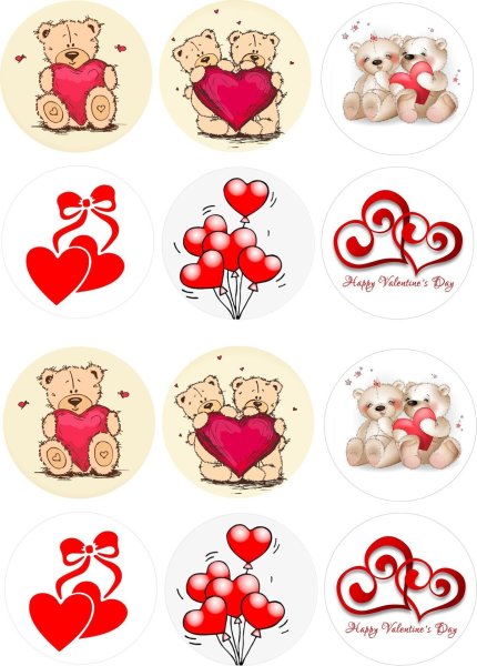 С днем Святого Валентина надпись