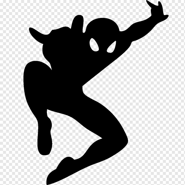 Супергерои силуэт