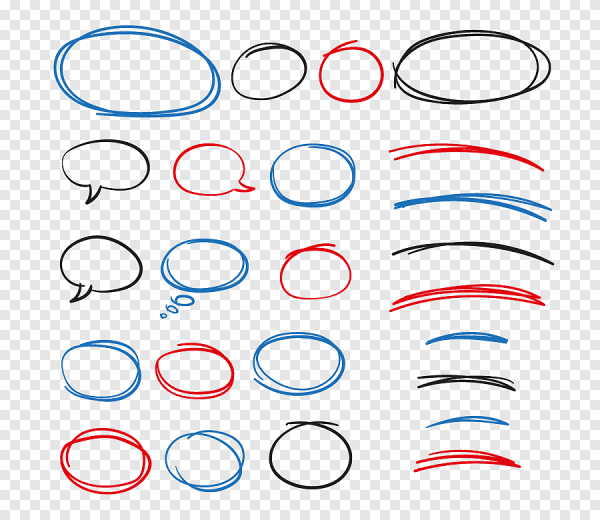 Обводка овал