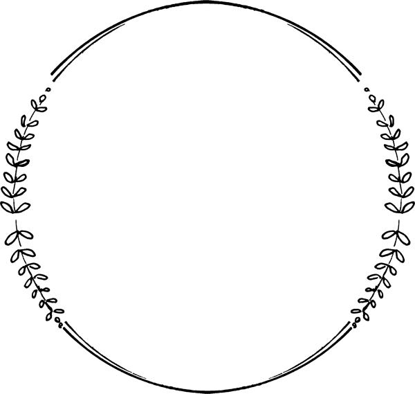 Круглая Векторная рамка