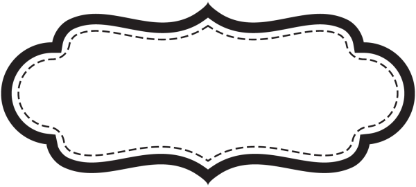 Наклейки контур