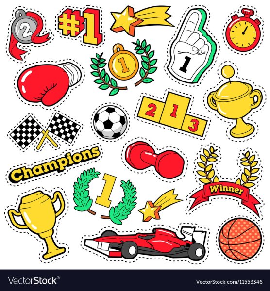 Стикер "спорт"