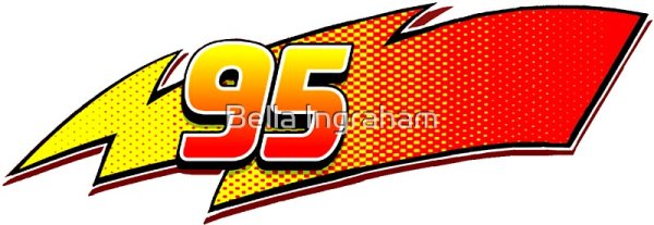 Наклейки 95 молния Маккуин