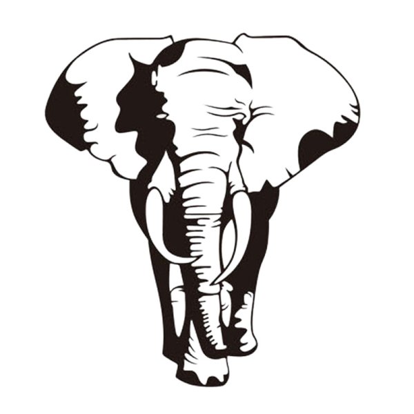 Наклейка слон