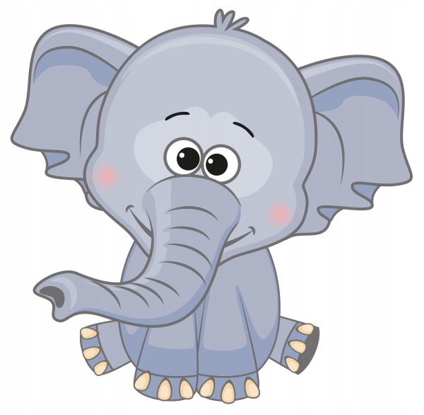 Слон стикер