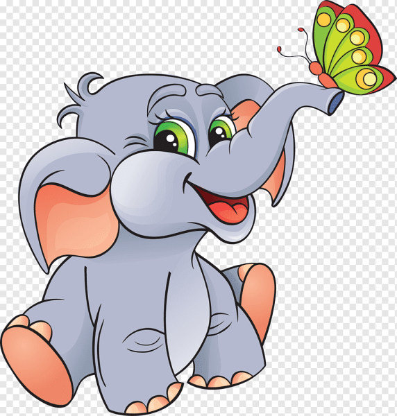 Слоник на шкафчик в детском саду