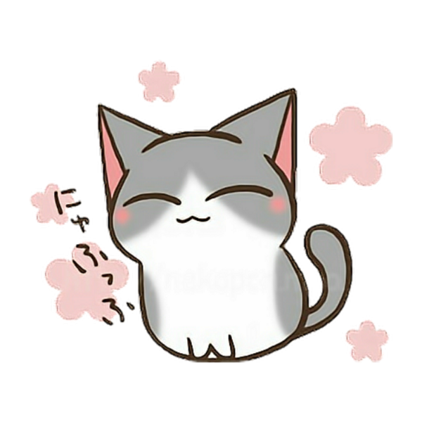 Корейские котики мультяшные