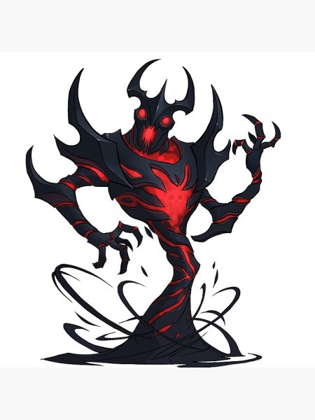 Shadow Fiend тату эскиз