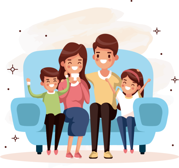 Семья иллюстрация