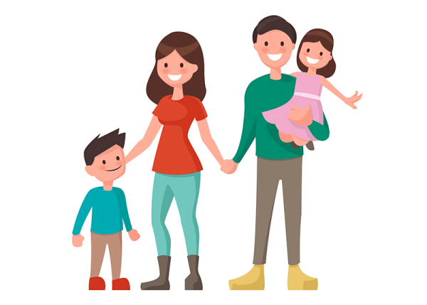 Семья человечки