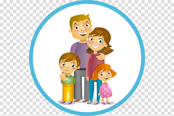 Родители и дети клипарт