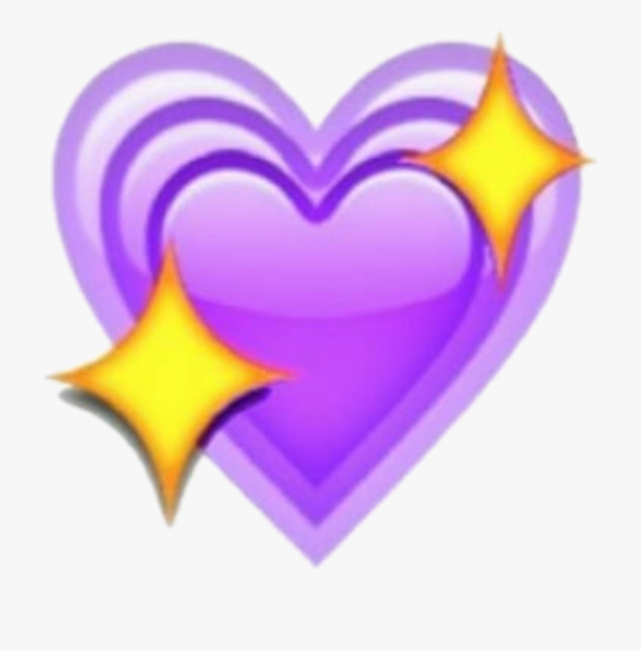 Смайлик эмодзи сердце