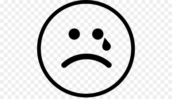 Пиктограмма эмоции грусть