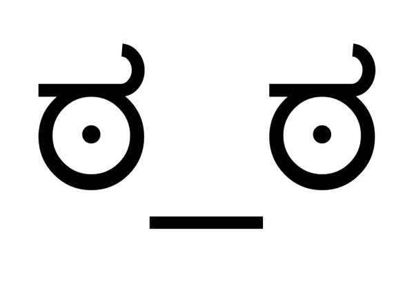 Смайлики из скобок