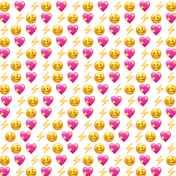 Смайлики много