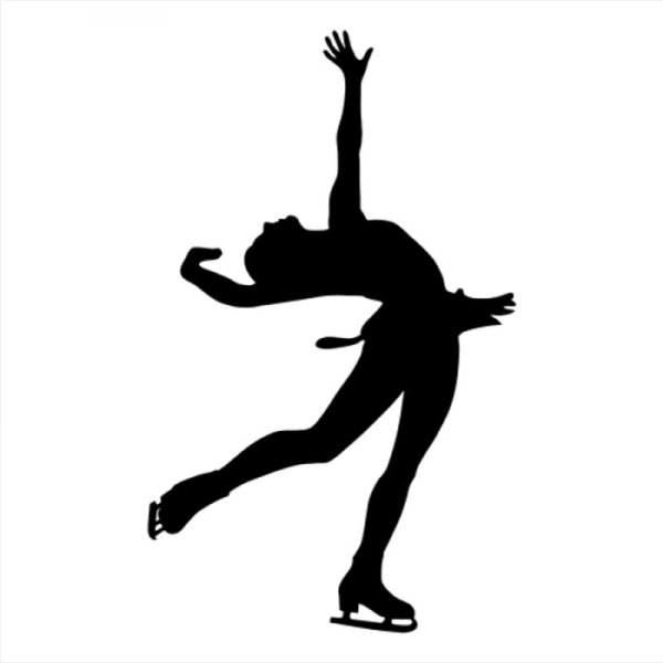 Наклейка фигурист