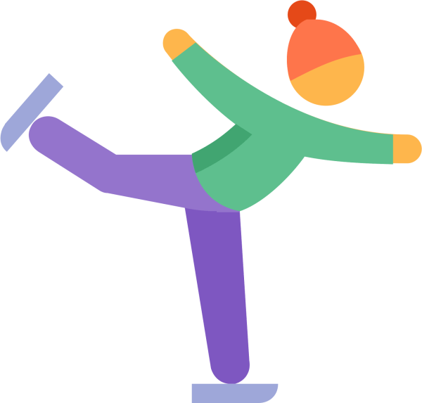 Пиктограмма фигурное катание