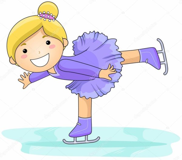 Фигуристы для детей мультяшные