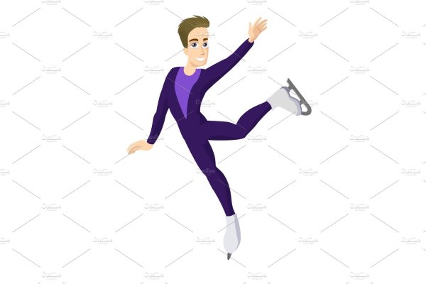 Фигурист рисунок для детей