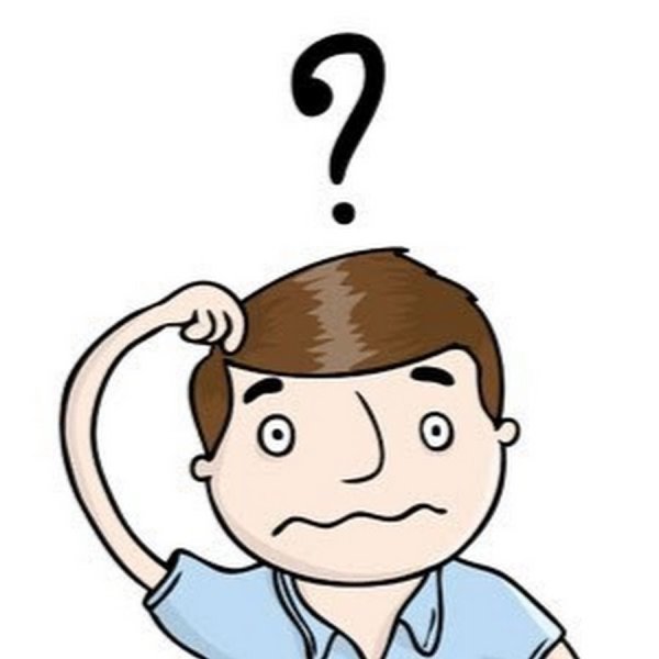 Человек чешет затылок