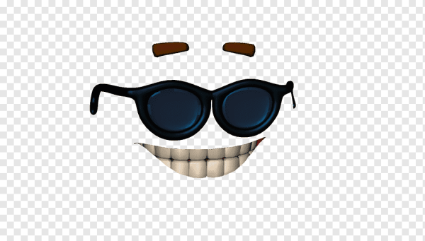 3д смайлик в очках