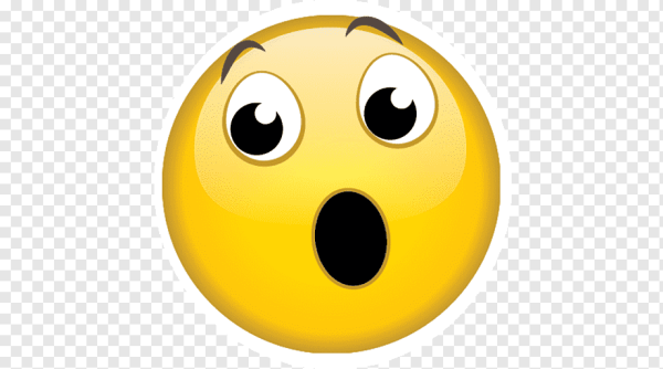 Смайлик испугался