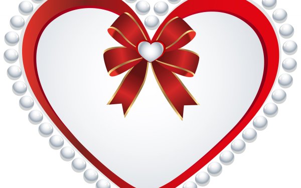 Сердечко с бантиком