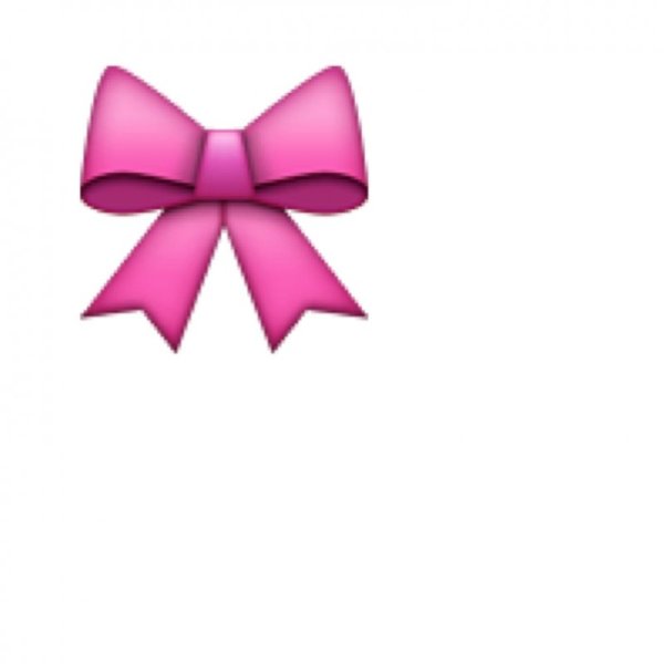 Смайлик с бантиком