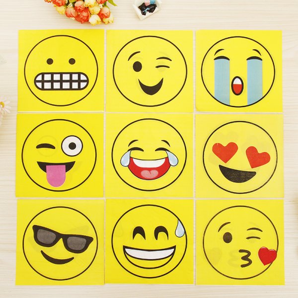 Идеи для бумажных сюрпризов смайлики